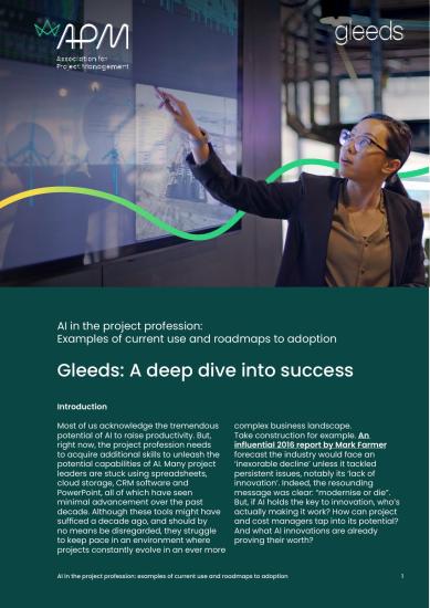Case Study: Gleeds: A deep dive into success