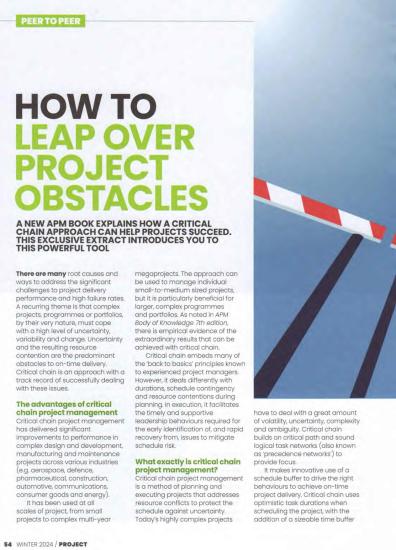 How to Leap Over Project Obstacles