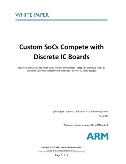 Custom ASIC Economics