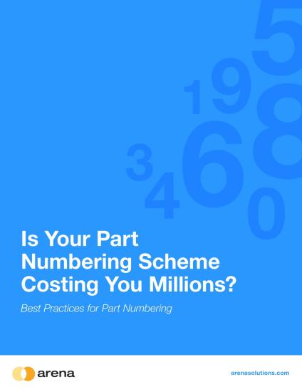 Is Your Part Numbering Scheme Costing You Millions?