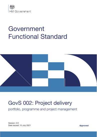 Government Functional Standard: Gov 002: Project Delivery v2.0