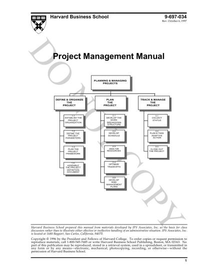 Project Management Manual