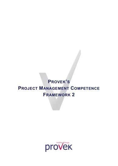 Provek PM Competence Framework 2.3