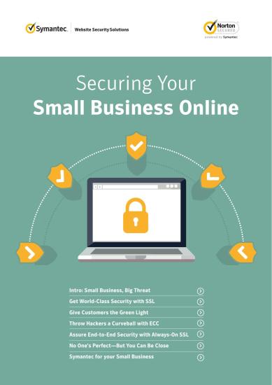 Securing Your Small Business Online